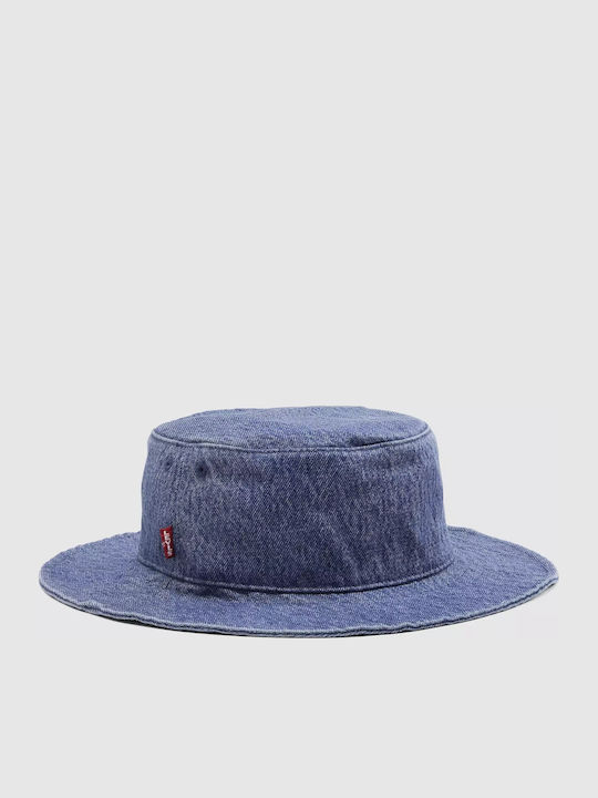 Levi's Υφασμάτινo Ανδρικό Καπέλο Στυλ Bucket Μπλε