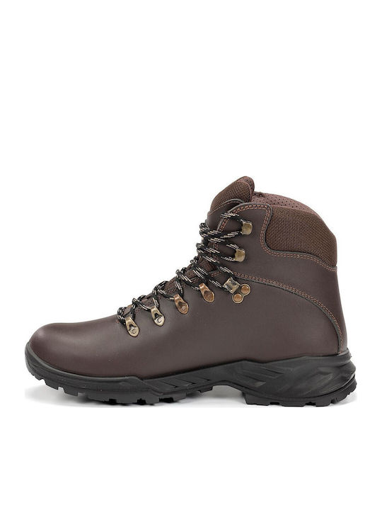 Chiruca Galicia Men's Hiking Boots Waterproof with Gore-Tex Membrane Brown