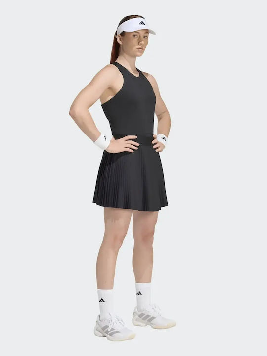 Plisat Fustă Black