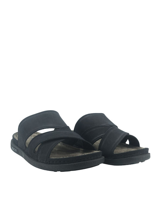 Herrensandalen in Schwarz Farbe