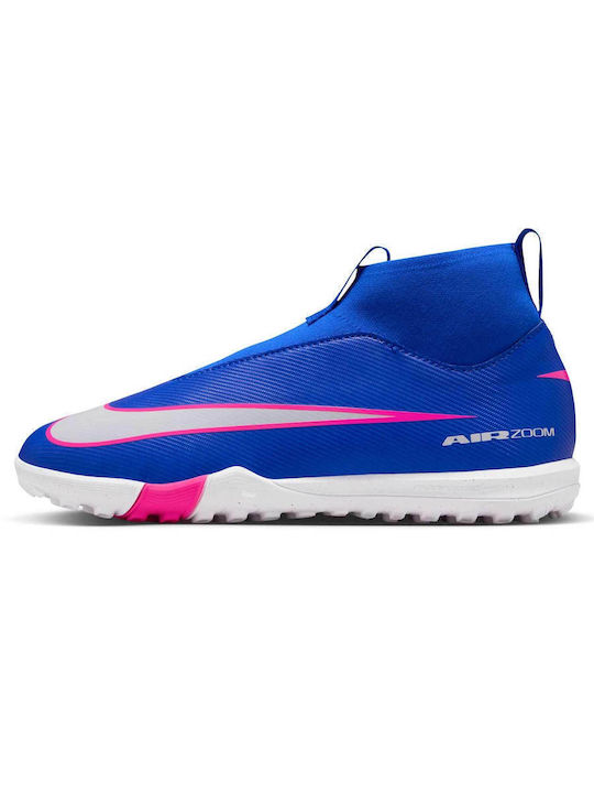 Mercurial Superfly 10 Academy TF Kids Soccer Cleats & Shoes Turf Blue