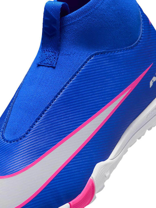 Mercurial Superfly 10 Academy TF Kids Soccer Cleats & Shoes Turf Blue