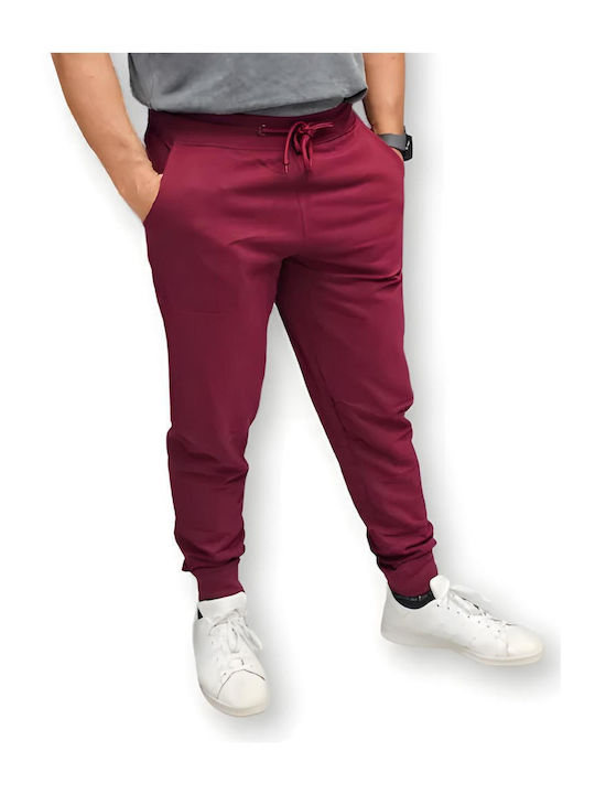 Jogginghose mit Gummizug Burgundy