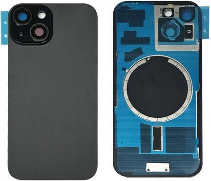 Batterieabdeckung Lens Schwarz für iPhone 15