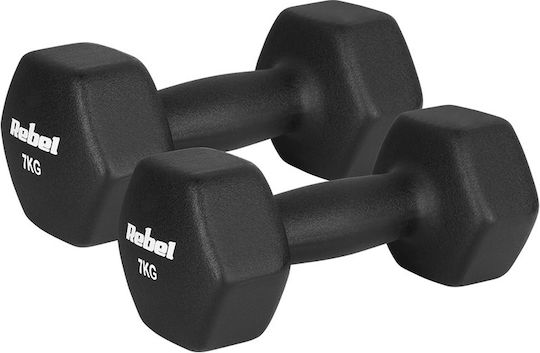 Rebel Active Βαράκι Εξάγωνο από Νεοπρένιο 1 x 7kg