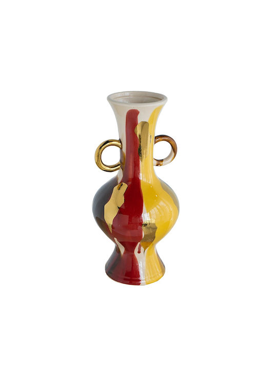 Artekko Decorative Vase Ekko Multicolour 16.3x16.3x35cm