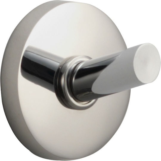 Bronze Art Άγκιστρο Μπάνιου Μονό με Βίδες Inox