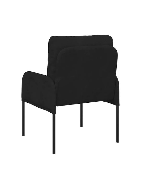 Black Armchair 60x56x80cm