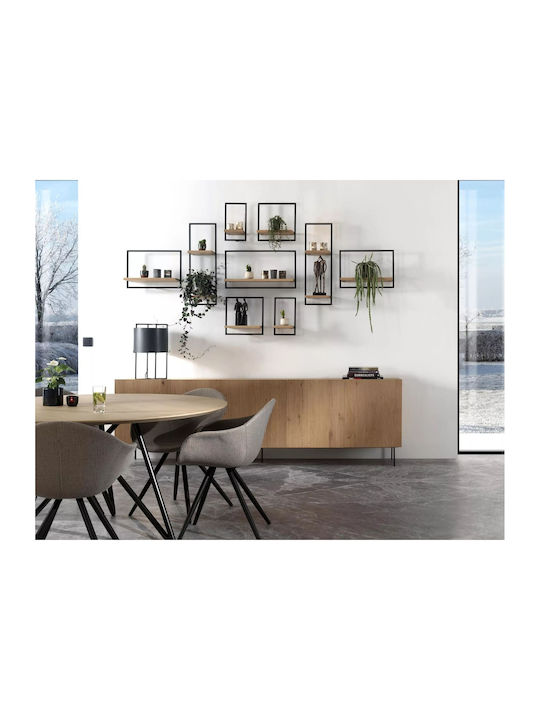 Рафт Стенен Кафяв 20x25x35см.