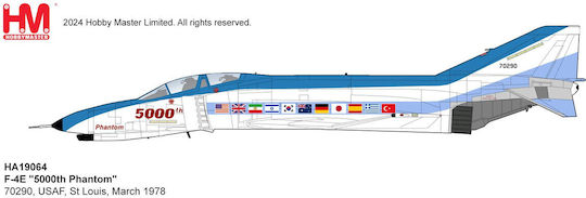 Hobbymaster Mcdonnell Douglas F-4e Phantom II ВВС на САЩ мащаб 1:72 Ha19064