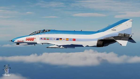 Hobbymaster Mcdonnell Douglas F-4e Phantom II ВВС на САЩ мащаб 1:72 Ha19064
