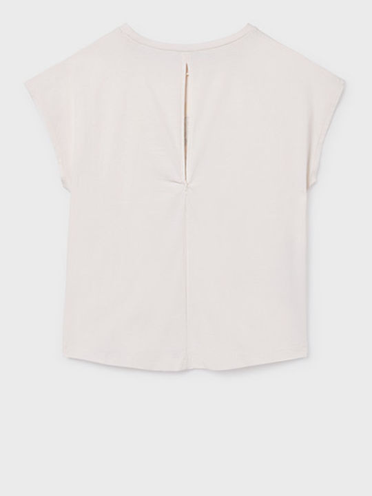 Mayoral Kinderhemd Kurzarm Beige