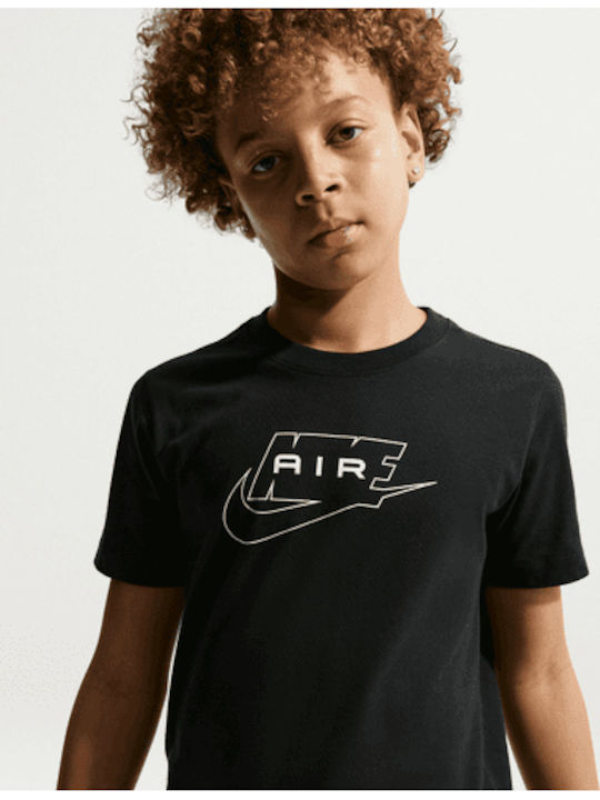 Kinder-T-Shirt Schwarz
