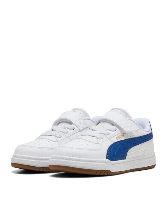 PUMA Παιδικά Sneakers με Σκρατς Λευκά 406239-05 PUMA Παιδικά Sneakers με Σκρατς Λευκά 406239-05