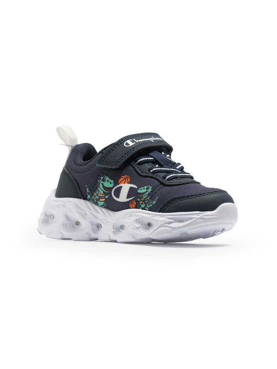 Kinder Sneaker mit Bügel- und Schleifenverschluss Blau