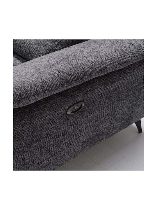Romeo Corner Couch with Right Corner Grey 284x224x76 cm E9584,10