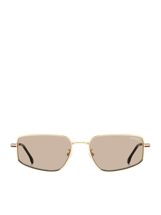 Carrera Unisex Sunglasses With Rose Gold Metallic Frame And Grey Lens 3087 NOA