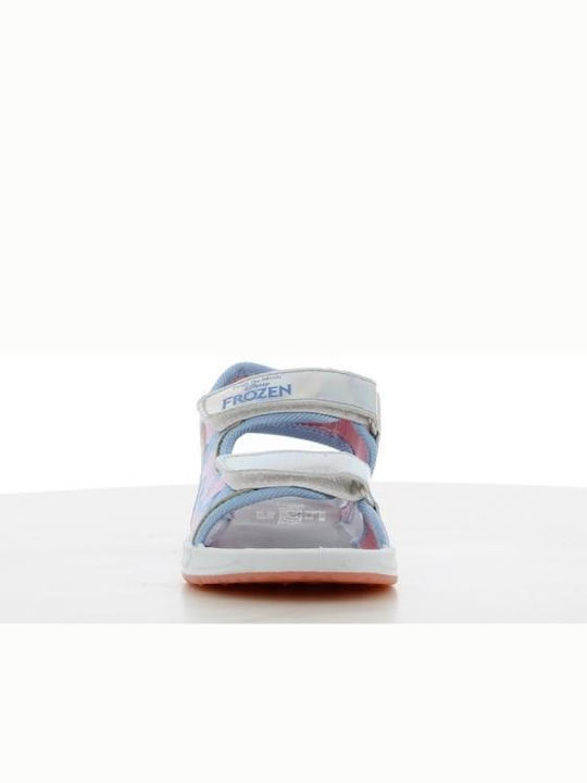 Kids' Sandals with Velcro & Lights Light Blue