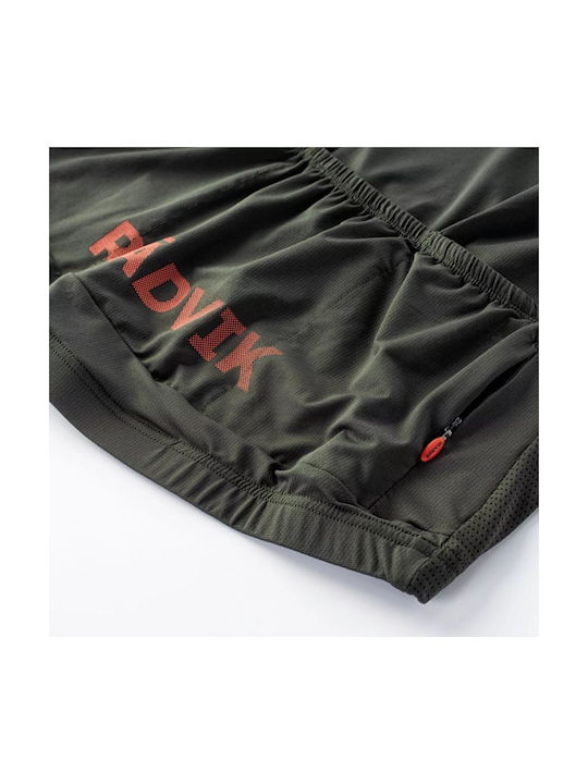 Radvik Charlie Gts Kurze Ärmel Radtrikot Grün