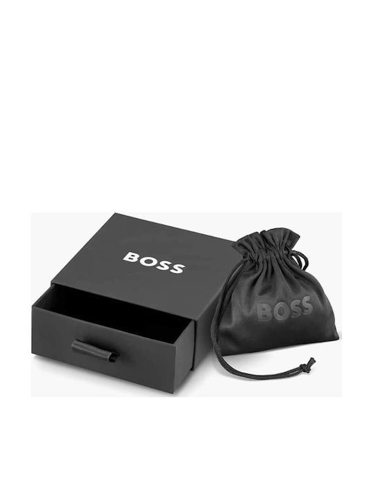 Boss Обици Халки от Позлатена Стомана Boss Обици Халки от Позлатена Стомана