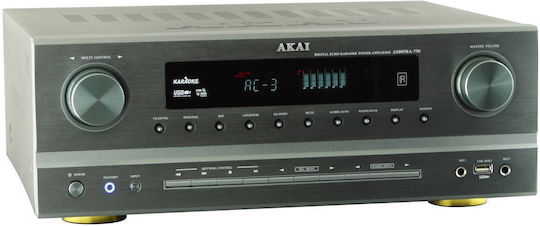 Akai Proffesional Ενισχυτής AS005RA-750ΒΤ Ασημί