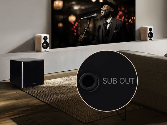 Edifier S880DB MKII Αυτοενισχυόμενα Ηχεία με Bluetooth 88W (Ζεύγος) Καφέ