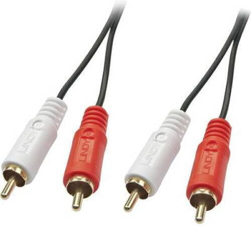 Lindy 10m 2x RCA male to 2x RCA female Cable (35664)