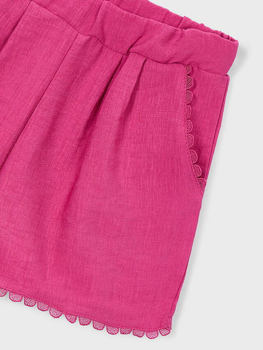 Șort/Salopetă Copii din Material Textil Rose Petal