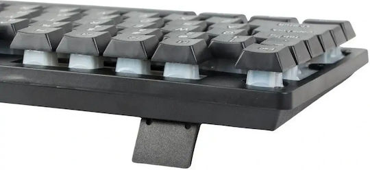 AT06207 Gaming Πληκτρολόγιο με RGB φωτισμό (Αγγλικό US)