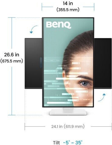 BenQ GW2790TC IPS Monitor 27" FHD 1920x1080 144Hz