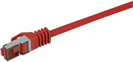LogiLink S/FTP Cat.6 Gigabit Ethernet Network Cable 0.25m Red