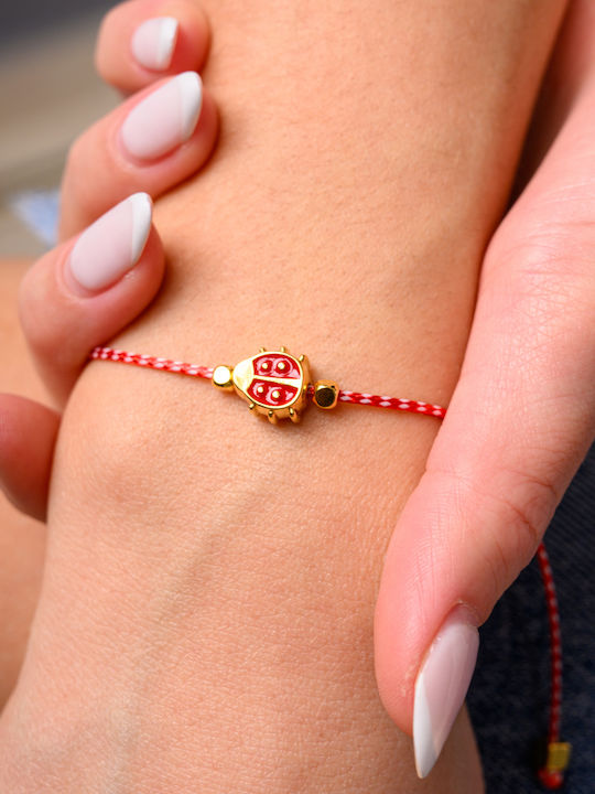 Philio Women's Bracelet Martaki Gold Plated