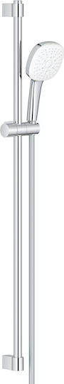 Grohe Tempesta Cube 110 Shower Column 26909003 Wall Mounted 900 Mm 3 Functions Glossy Chrome Grohe Tempesta Cube 110 Shower Column 26909003 Wall Mounted 900 Mm 3 Functions Glossy Chrome