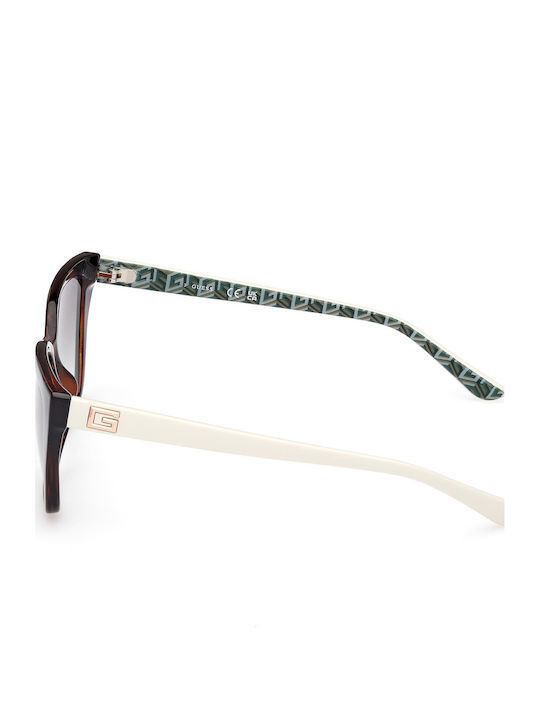 Guess Gu7919 - 52p Eyeglasses With Full Frame Degraded Organic Paste Frame 58-15-140