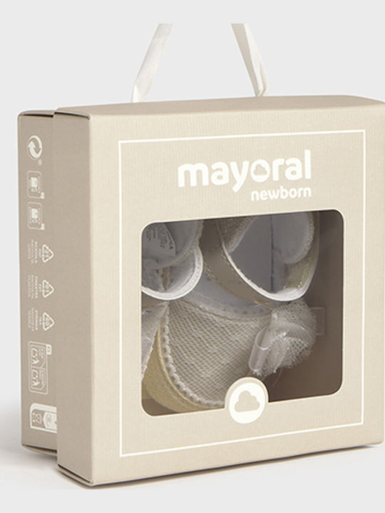 Kids Espadrilles with Hoop & Loop Closure Beige