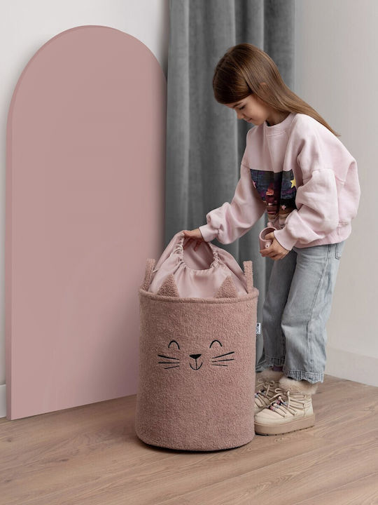 Sipo Children's Foldable Laundry Basket Fabric Pink 35x45cm