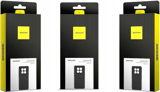 Spacecase Silicone Back Cover Silicon Negru (Redmi Note 15)