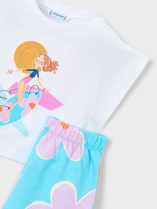 Kids' Set with Shorts Summer 2pcs Lilac