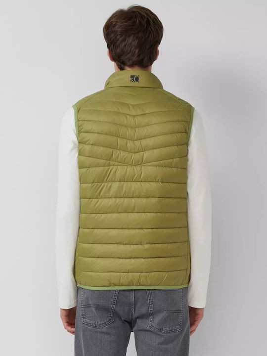 Αμάνικο Μπουφάν Puffer Olive Green