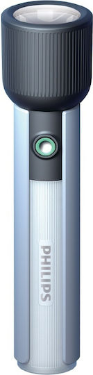 Philips Акумулаторен Фенер LED IP44 с Максимална Яркост 400lm 2000mAh