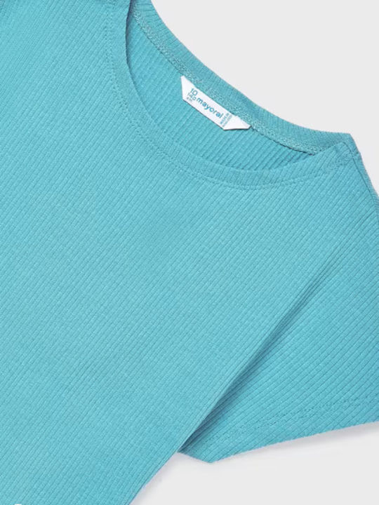 Kids' T-shirt Petrol Blue