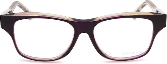 Diesel Rame Ochelari Pentru Femei Acetat Violet DL5065-083