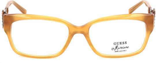 Guess Acetate Brown Prescription Eyeglass Frame GM0137 A15