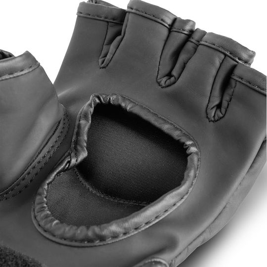 AMILA MMA-Handschuhe aus Kunstleder Schwarz