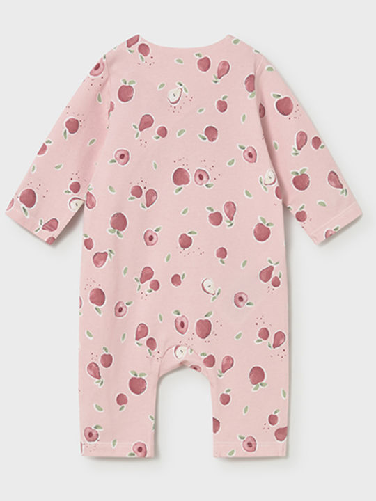 Mayoral Baby Bodysuit for Going Out Long-Sleeved Rose