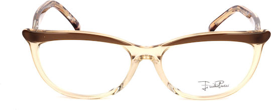 Emilio Pucci Rame Ochelari Pentru Femei Acetat Fluture Bej EP2681 250