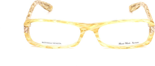 Bottega Veneta Γυναικείος Κοκκάλινος Σκελετός Γυαλιών Κίτρινος