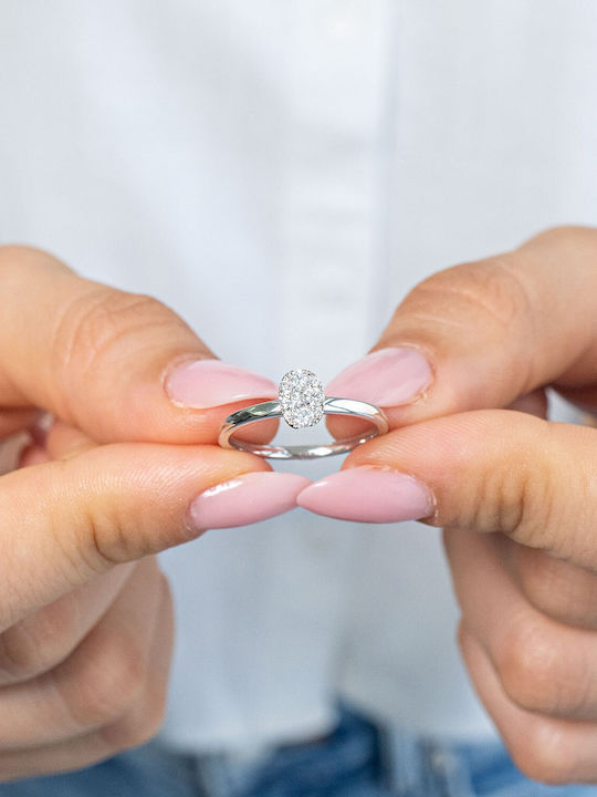 Diamond Group Single Stone with Diamond
