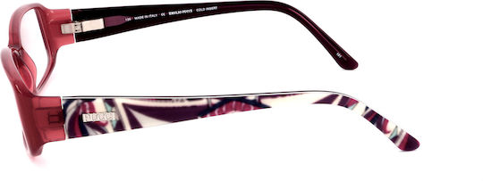 Emilio Pucci Femei Plastic Rame Ochelari Burgundy EP2658 643