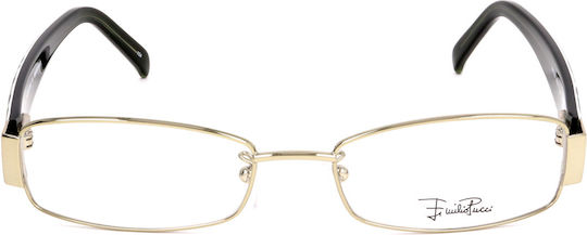 Emilio Pucci Metal Eyeglass Frame Gold EP2136 320